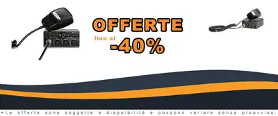 Radiocomando Cb Vehicle Transceiver 40 Canali Grey