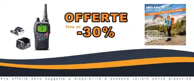 Walkie Talkie G9 PRO - Transceivers 101 Canali IPX4 Waterproof