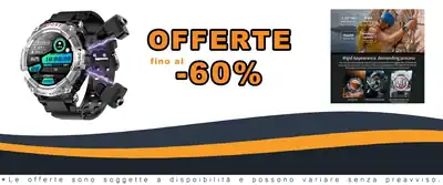 Smart Watch per Monitoraggio 24/7 Waterproof